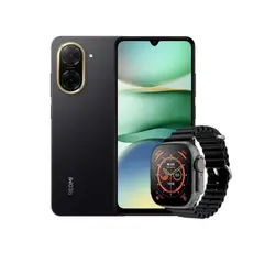XIAOMI - Celular Redmi A5 4G 64GB 3+3GB Negro + Smartwatch