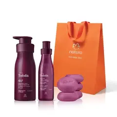 NATURA - Set Kit x 3 piezas Tododia Cereza Negra y Praliné