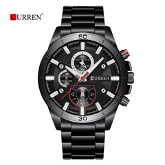 CURREN - Reloj 8275 Elegante Para Hombre - Negro