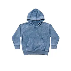 BIGBOYS - Buzo Oversize Capota Fros Azul Niño