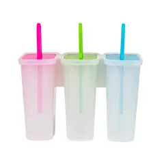 GENERICO - Cubiteras Molde Para Helados Basa Multicolor