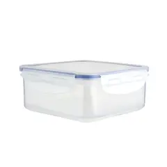 GENERICO - Recipiente Gyg Cuadrado 900 Ml N Basa Transparente