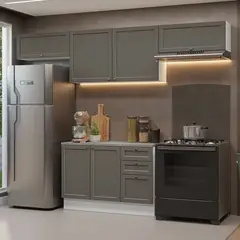 MADESA - Cocina Integral Vik 2.80 m con Encimera BlancoGris 01