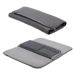 GENERICO - Escurridor de platos plegable con tapete absorbente A020
