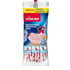 VILEDA - Trapero Microfibra Premium 2 En 1