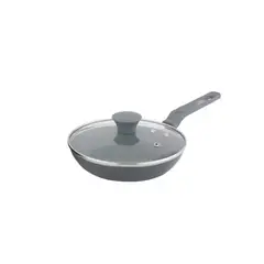 KALLEY - Sartén 20 cm Cerámica con Tapa Vidrio