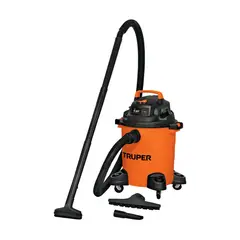 TRUPER - Aspiradora de sólidos y líquidos 6 gal plástica
