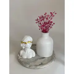 GENERAL - Adorno decorativo ideal para espacios pequeños, repisa, muebles, mesas