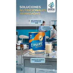 ABBOTT - 1 ENSURE ADVANCE VAINILLA X 850 G