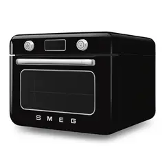 SMEG - Horno Combi De Mesa De Conveccion Y Vapor Color Negro