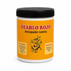 GENERICO - Destapa Cañerías Diablo Rojo 250g