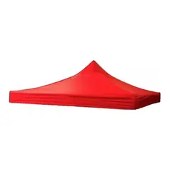 AFVENTURA - Carpa Lona Repuesto Toldo 3x3 Impermeable rojo