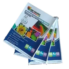 OTRAS MARCAS - PAPEL CALCIO MATE 105 GRAMOS MARCA SUBLIFLY PAQUETE X 100 HOJAS