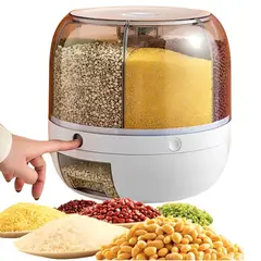 GENERICO - Dispensador Giratorio 360 Para Granos Frutos Secos Grande