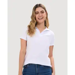 OSTU - Polo Para Mujer M/C Marca En Color Blanco #40110160