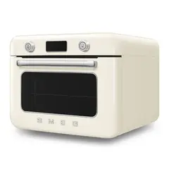 SMEG - Horno Combi De Mesa De Conveccion Y Vapor Color Crema