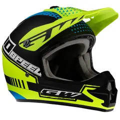 GW - Casco de Ciclismo Niños Bmx FullFace Speed 1110 F-601-2