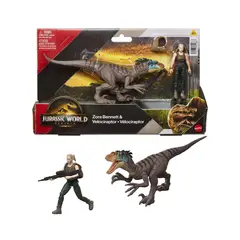 MATTEL - Jurassic World Rebirth Humano y dinosaurio Surtido