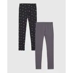 OSTU - Leggins X2 Infantil Niña Largo Marca Surtido #90230120