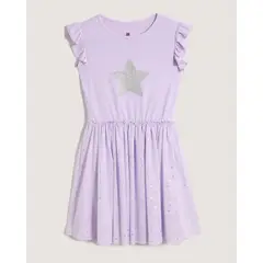 OSTU - Vestido Infantil Niña M/Sisa Medio Lila #90170079
