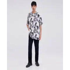 OSTU - Jean Hombre Regular Negro Algodón 60160250-10