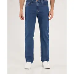OSTU - Jean Hombre Regular Azul Algodón 60160249-539