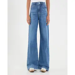 OSTU - Jean Para Mujer Wide-Leg Marca Color Azul #40160579