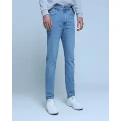 OSTU - Jean Hombre Slim Azul Algodón 60160312-581
