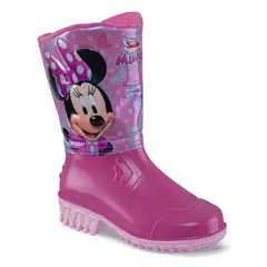 DISNEY - Botas Lluvia Minnie Sulaima Fucsia-Rosa para Niña