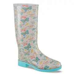 CROYDON - Botas Lluvia Lian Beige para Mujer