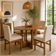 MUEBLES 2020 - Comedor Rodas 4 Puestos