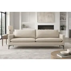 SOFA MARKET - Sofa Kona 2 Puestos Beige