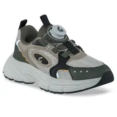 LOS GOMOSOS - Tenis Urbanos Vepos Beige-Verde para Niño