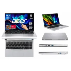ACER - PORTATIL ASPIRE RYZEN 5 7520U 8GB RAM 512GB SSD 15" FHD TOUCH