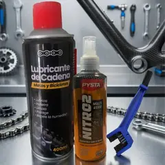GENERICO - Kit De Limpieza Y Lubricación + Desengrasante +cepillo