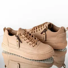 HACHE SHOES - Tenis Casual Fahion Urban Style Caballero Cierre Premium
