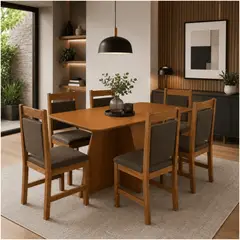 MUEBLES 2020 - Comedor Martinica 6 Puestos