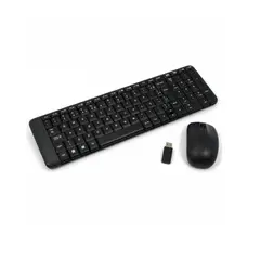 LOGITECH - Kit De Teclado Y Mouse Inalámbrico Mk220