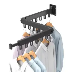 GENERICO - Tendedero de brazo extensible plegable