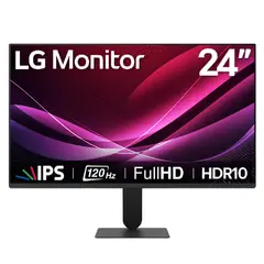 LG - MONITOR 24U411A-B 23.8 PLANO 120HZ 5MS FULL HD