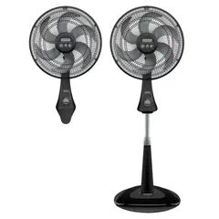 SAMURAI - Ventilador Comfort Maxx Plus 2 En 1 Negro