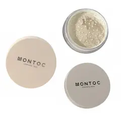 MONTOC MAKEUP - Polvo suelto traslucido soft powder 5g Nueva presentacion montoc