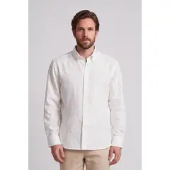 JON SONEN - Camisa ml lino JS 010225026