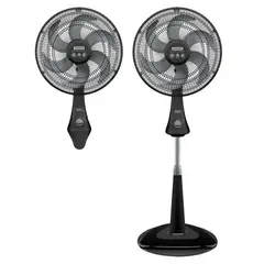 SAMURAI - Ventilador omfort Maxx Plus 2 En 1 Negro