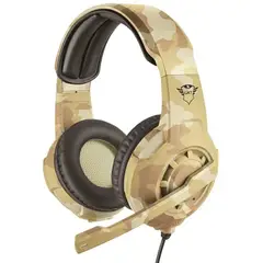 TRUST - DIADEMA GAMER RADIUS GXT 310D DESIERTO