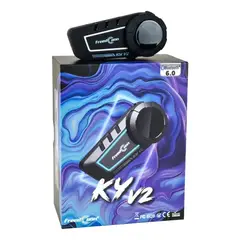 FREEDCONN - Intercomunicador Ky V2 Bluetooth 6.0