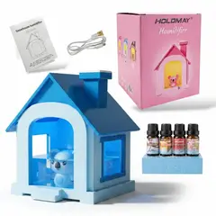 GENERICO - Humidificador Difusor Oso Niños Holdway + 4 Esencias Obsequio