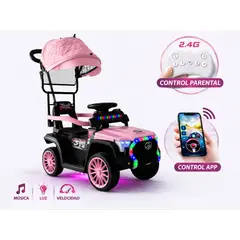 BRITOCHET - Montable Paseador Toyota Niño 1 A 4 Anos Ref1764 Rosado