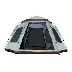 AFVENTURA - Carpa Automática Hexagonal Para 6 Personas 240x280x160