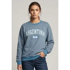 GENERAL - Buzo OVERSIZE unisex básico cómodo y versátil. Estampado